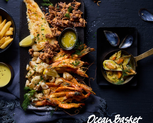 Copy of Static Post (1080 x 1080) Platter for 5 Make Every Rand Count with Ocean Basket’s Budget-Friendly Menu